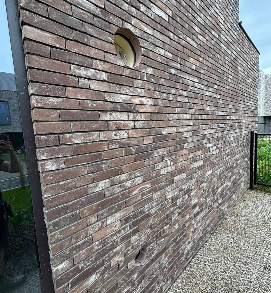 buitengevel gat boren